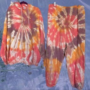 Matching Tie Dye Sweats